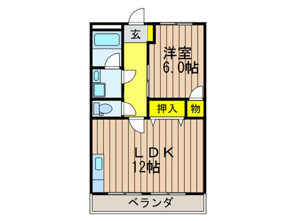 サンコ－ポ赤井の物件間取画像